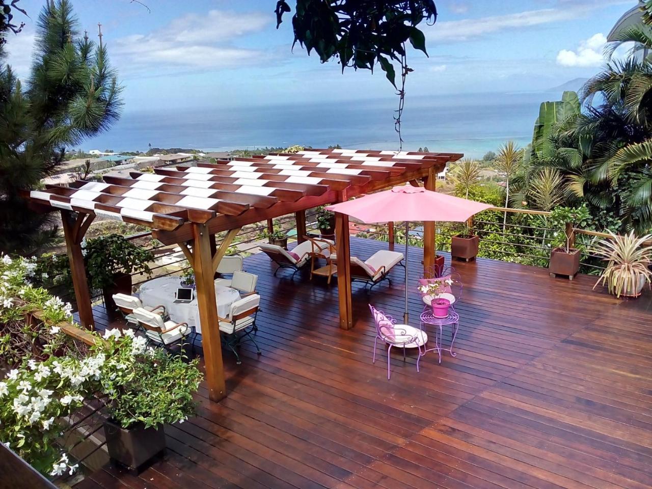 Fare Sunny Hotel Punaauia  Bagian luar foto